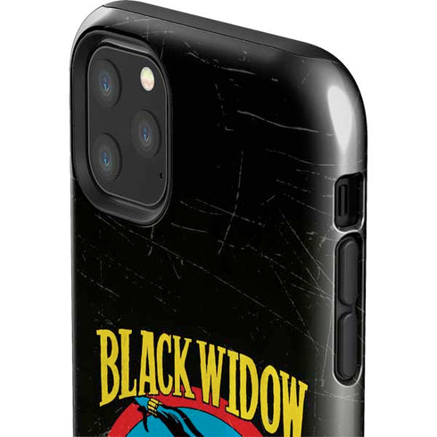 Marvel Classic Comics Black Widow iPhone 11 Pro Max Impact Case