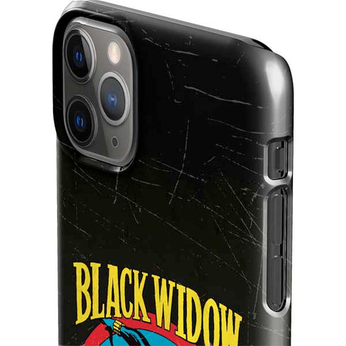 Marvel Classic Comics Black Widow iPhone 11 Pro Max Lite Case