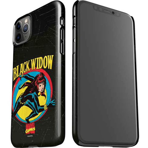 Marvel Classic Comics Black Widow iPhone 11 Pro Max Lite Case