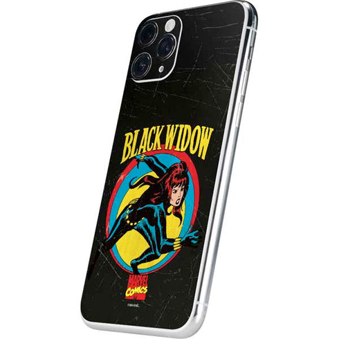 Marvel Classic Comics Black Widow iPhone 11 Pro Skin
