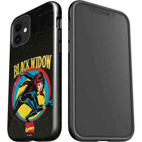 Marvel Classic Comics Black Widow iPhone 12 Impact Case