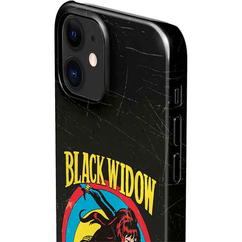 Marvel Classic Comics Black Widow iPhone 12 Mini Lite Case