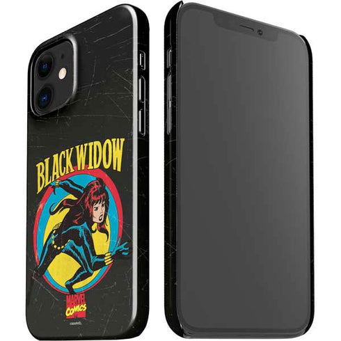 Marvel Classic Comics Black Widow iPhone 12 Mini Lite Case