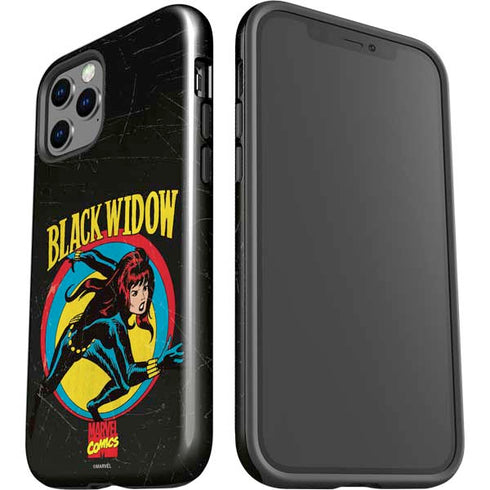 Marvel Classic Comics Black Widow iPhone 12 Pro Impact Case