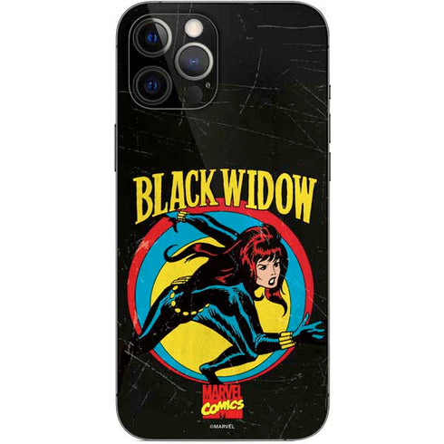Marvel Classic Comics Black Widow iPhone 12 Pro Max Skin