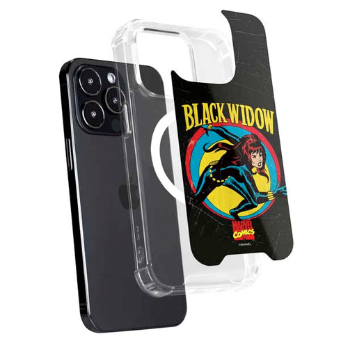 Marvel Classic Comics Black Widow iPhone 13 Pro MagSafe Case