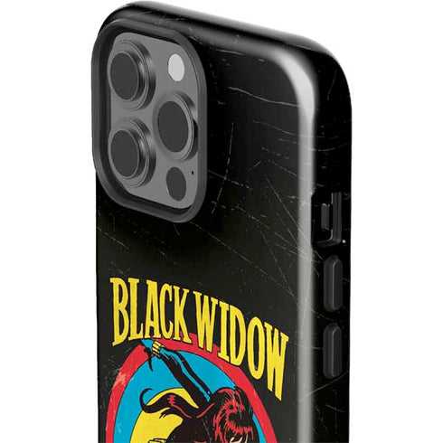 Marvel Classic Comics Black Widow iPhone 14 Pro Max Impact Case