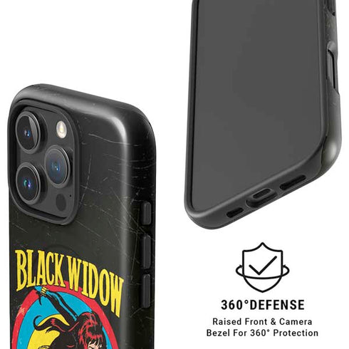 Marvel Classic Comics Black Widow iPhone 16 Pro Magsafe Impact Case