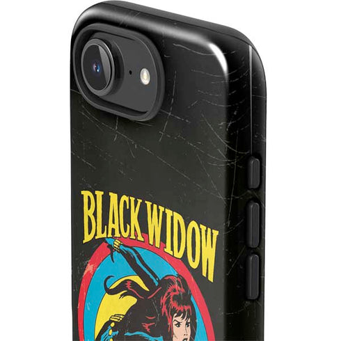 Marvel Classic Comics Black Widow iPhone 16e Impact Case