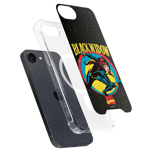 Marvel Classic Comics Black Widow iPhone 16e MagSafe Case