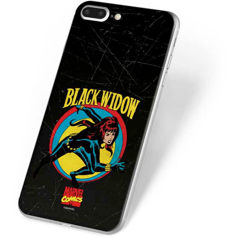 Marvel Classic Comics Black Widow iPhone 7 Plus Skin