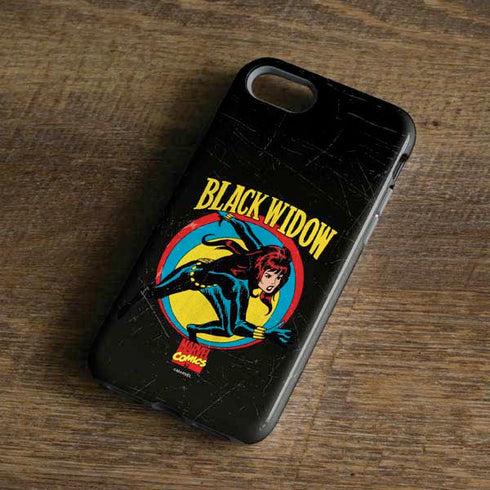 Marvel Classic Comics Black Widow iPhone 8 Pro Case