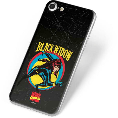 Marvel Classic Comics Black Widow iPhone 8 Skin