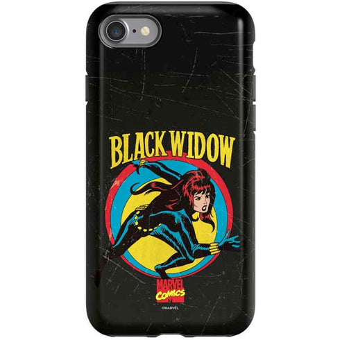 Marvel Classic Comics Black Widow iPhone SE (2nd & 3rd Gen) Pro Case