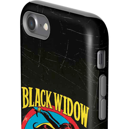 Marvel Classic Comics Black Widow iPhone SE (2nd & 3rd Gen) Pro Case