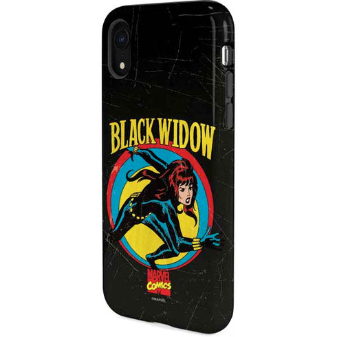 Marvel Classic Comics Black Widow iPhone XR Pro Case