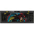 Marvel Classic Comics Black Widow K95 RGB PLATINUM Mechanical Gaming Keyboard Skin