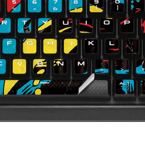 Marvel Classic Comics Black Widow K95 RGB PLATINUM Mechanical Gaming Keyboard Skin
