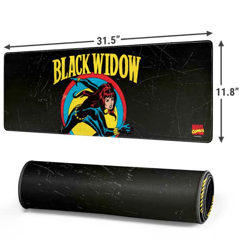 Marvel Classic Comics Black Widow Gaming Mouse Pad