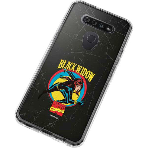 Marvel Classic Comics Black Widow LG K51/Q51 Clear Case
