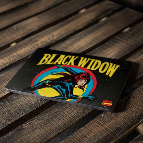 Marvel Classic Comics Black Widow Apple MacBook Air Skin