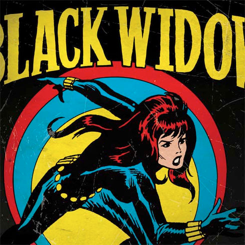 Marvel Classic Comics Black Widow MacBook Skins