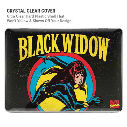 Marvel Classic Comics Black Widow MacBook Pro 15in (2016-19) Case plus Skin