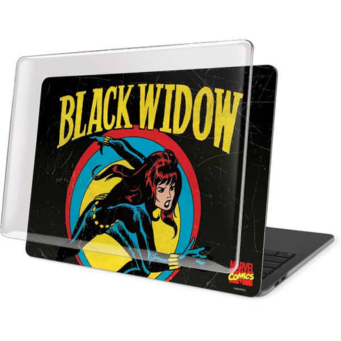 Marvel Classic Comics Black Widow MacBook Pro 16in (2019-20) Case plus Skin