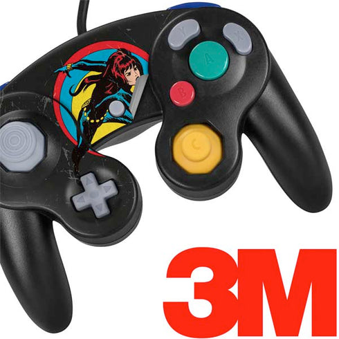 Marvel Classic Comics Black Widow Nintendo GameCube Controller Skin