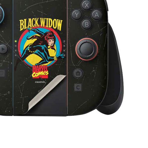 Marvel Classic Comics Black Widow Nintendo Switch 2 (2025) Joy-Con Controller Skin