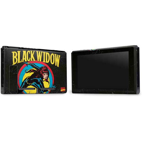 Marvel Classic Comics Black Widow Nintendo Switch Bundle Skin