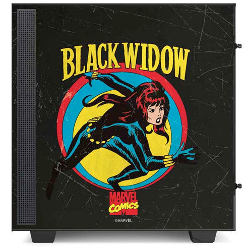 Marvel Classic Comics Black Widow NZXT H510 Compact ATX Mid-Tower Case Skin