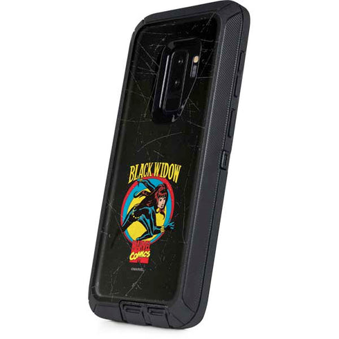 Marvel Classic Comics Black Widow Otterbox Defender Galaxy Skin