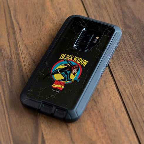 Marvel Classic Comics Black Widow Otterbox Defender Galaxy Skin