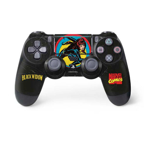 Marvel Classic Comics Black Widow PlayStation PS4 Skins