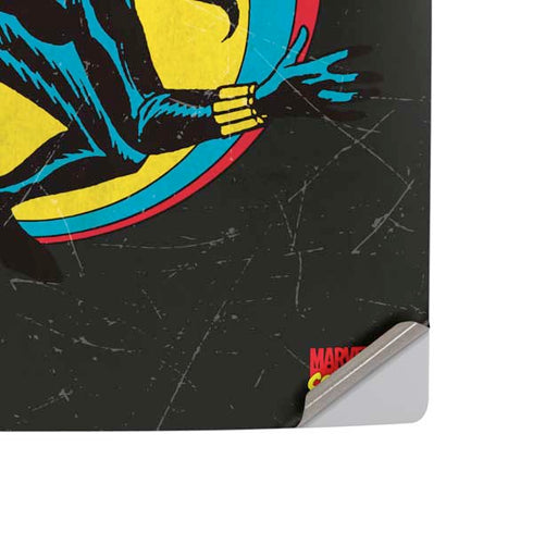 Marvel Classic Comics Black Widow PS5 Slim Digital Edition Console Skin