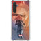Marvel Black Widow Running Galaxy A17 Clear Case