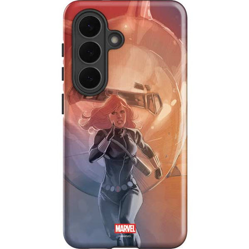 Marvel Black Widow Running Galaxy S26 Impact Case