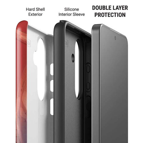Marvel Black Widow Running Galaxy S26 Impact Case