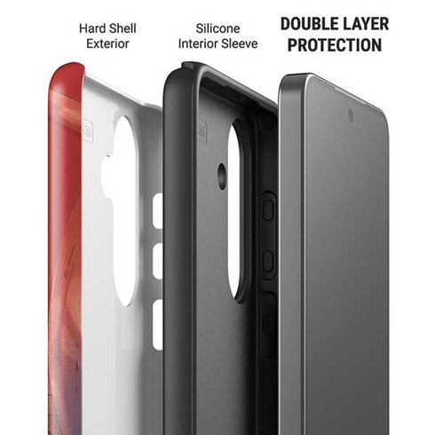 Marvel Black Widow Running Galaxy S26 Plus Impact Case