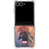 Marvel Black Widow Running Galaxy Z Flip7 Clear Case