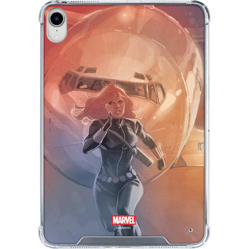 Marvel Black Widow Running iPad 11th Gen (2025) Clear Case