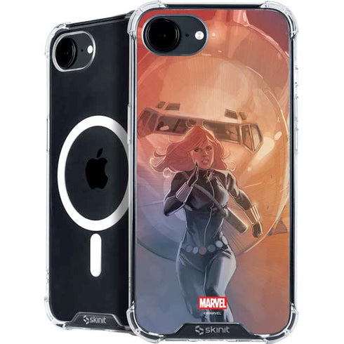 Marvel Black Widow Running iPhone 16e MagSafe Case
