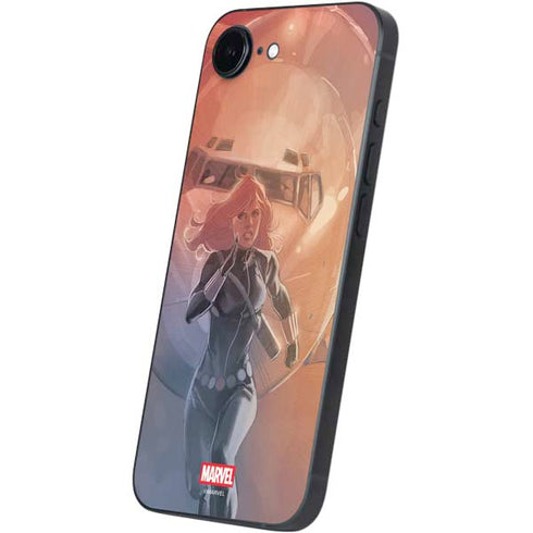 Marvel Black Widow Running iPhone 16e Skin