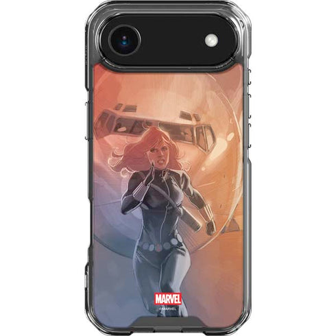 Marvel Black Widow Running iPhone 17 Air Clear Case