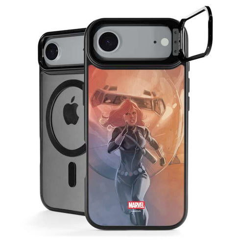 Marvel Black Widow Running iPhone 17 Air Kickstand Case