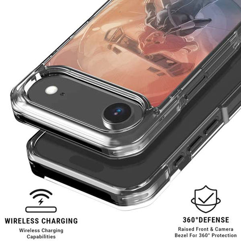 Marvel Black Widow Running iPhone 17 Air MagSafe Case