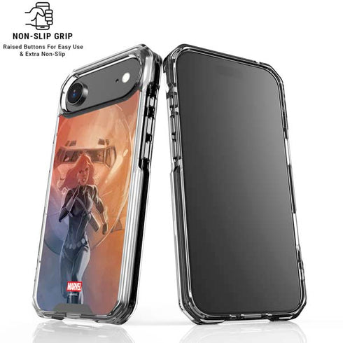 Marvel Black Widow Running iPhone 17 Air MagSafe Case