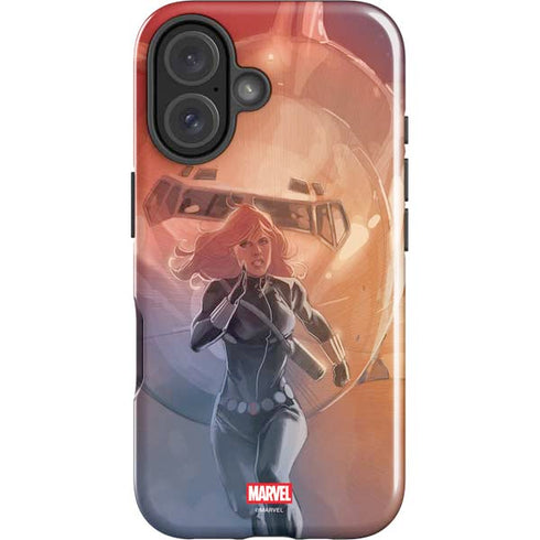 Marvel Black Widow Running iPhone 17 Impact Case
