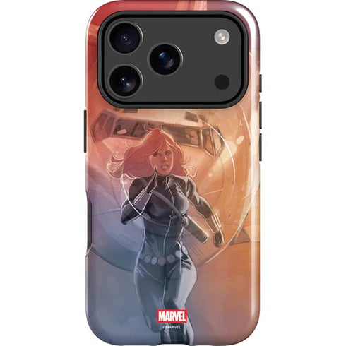 Marvel Black Widow Running iPhone 17 Pro Max Magsafe Impact Case